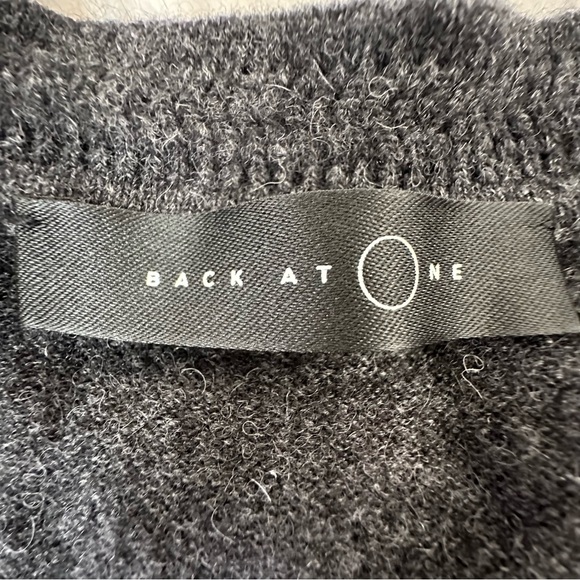 Back At One Women’s Gray Knit Dress Size: Small Medium - Picture 5 of 6